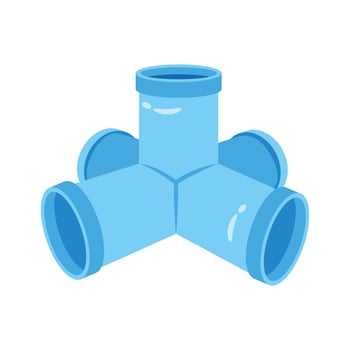 Have a look at this amazing icon of pipe connector in modern design style. vector