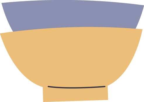 Saucers Pile Dishware vector