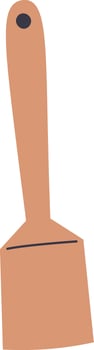 Wooden Kitchen Spatula vector