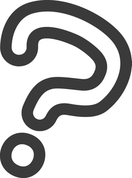 Question Mark Doodle vector