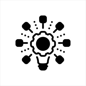 Solid icon inspiration vector