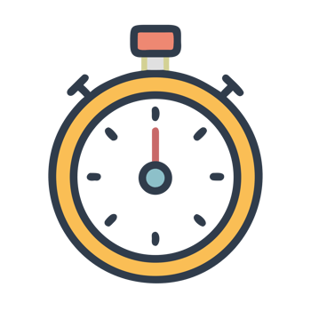 Stopwatch time measurement device isolated on a transparent background clock timer png