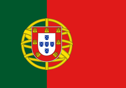 Portugal flag illustrator national vector