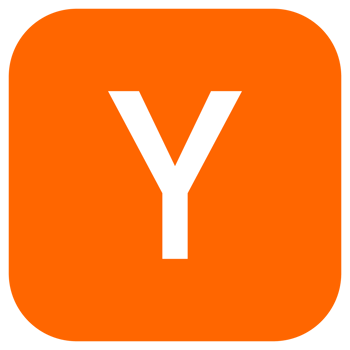 Classic HackerNews Logo Editable and for Tech Branding and Creative Design png