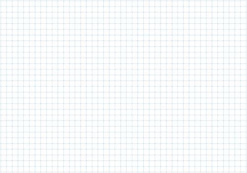 Pattern texture for bullet journal. Dotted squared blue grid graph paper template for notebooks. Checkered simple background. Printable graphic design sheet. vector