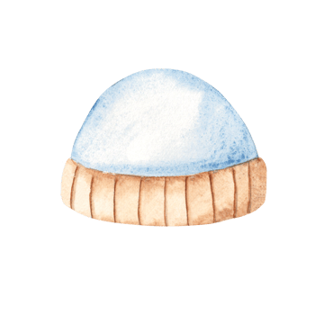 Watercolor illustration of Baby Boy Cap. Hand drawn Watercolor illustration of cute blue Bonnet for Newborn. Infant accessory for invitations, Gender party, Baby shower png