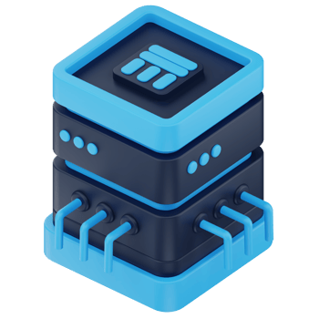 3D Deep Data Server Icon png