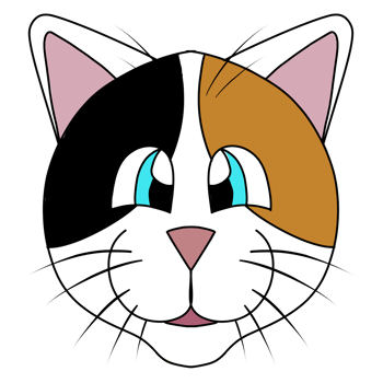 face of a domestic cat png