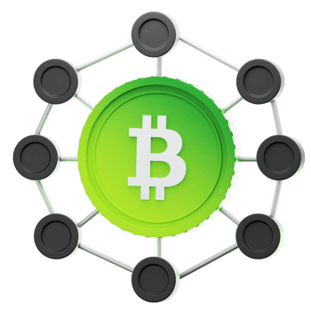 Decentralized 3D Illustration png