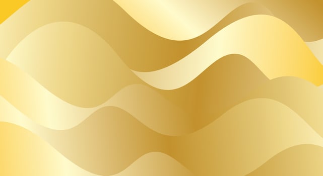 Abstract shiny gold wave luxury background vector