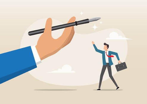 The Power to Create or Write a New Future vector