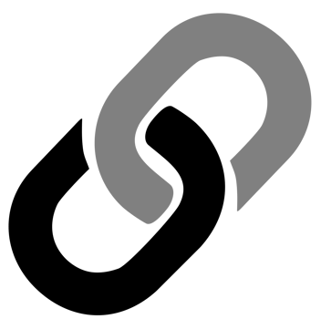 Link icon Hyperlink or chain connection symbol. png
