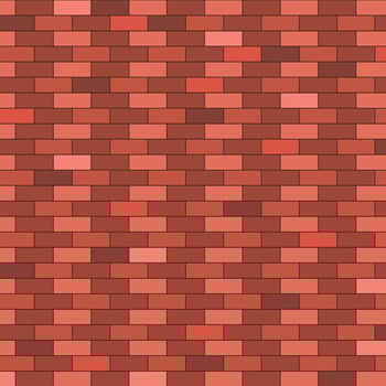 Brick wall background. Brick wall. Interior or exterior. Decor. vector