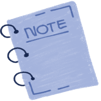 Blue Book Illustration Cartoon School Book png