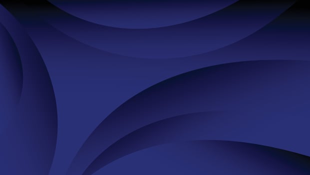 abstract blue background with color gradient and decorative curve lines vector