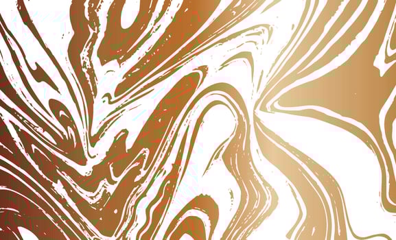 a brown and white marble background with a gold swirl vector
