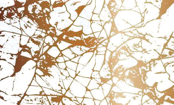a marble texture with gold paint on it vector