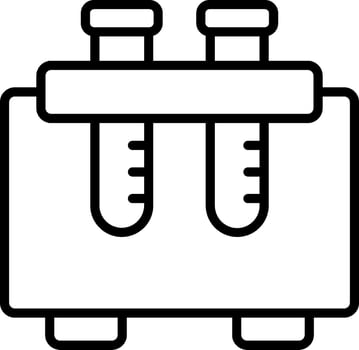 Tube Line Icon Design vector