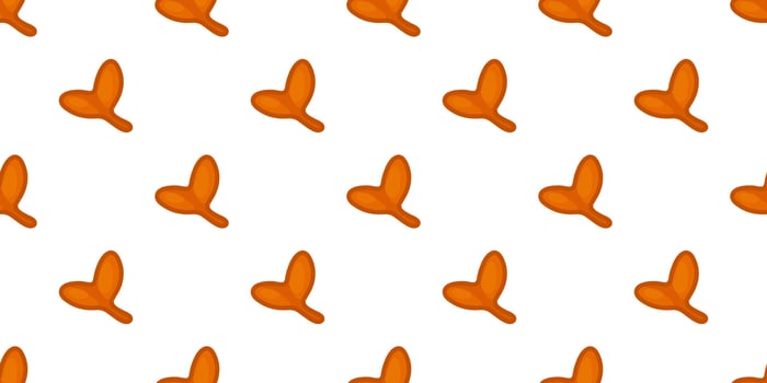 Autumn Maple Seed Seamless Pattern vector