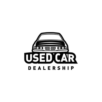 Vehicle used car graphic design logo vector