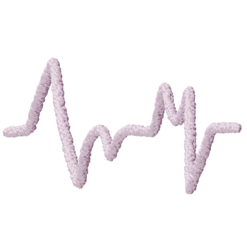 Heartbeat Embroidery Line Icon With Zigzag Stitch png