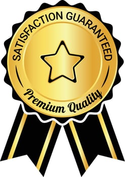 Premium Quality Badge and Satisfaction Guaranteed Rubber Stamp, Logo, Stamp, Icon Etc. vector