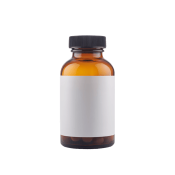 Medicine Bottle on Transparent Background png