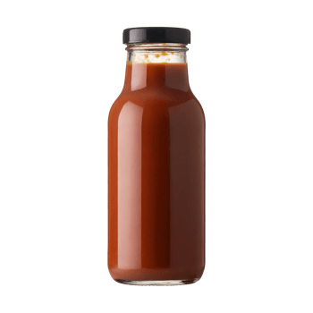 Sauce Bottle on Transparent Background png