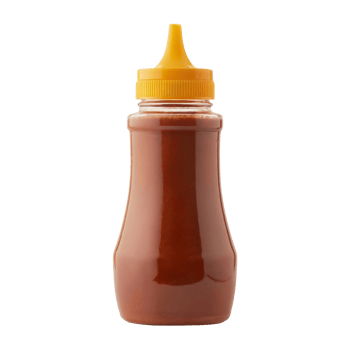 Condiment Bottle on Transparent Background png
