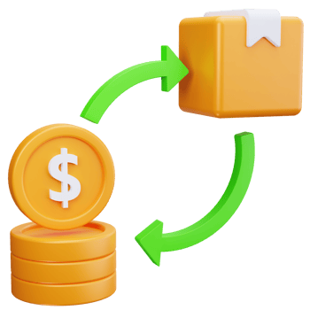 3D Icon Payment for Delivery Service png