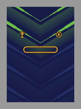 Abstract Geometric Gaming Theme vector