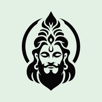 Brahman Lord shiva mahadev vector