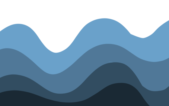 Wave wavy curve element design png