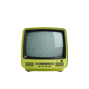 Vintage Television Static Echoes Nostalgia on a Monochromatic Field of Absence png