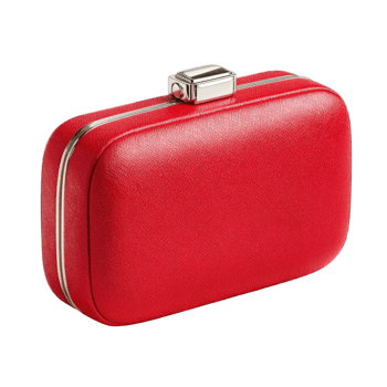 Red Clutch Purse Elegant Accessory for Evening Events png