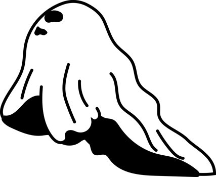 Sad Small Ghost png