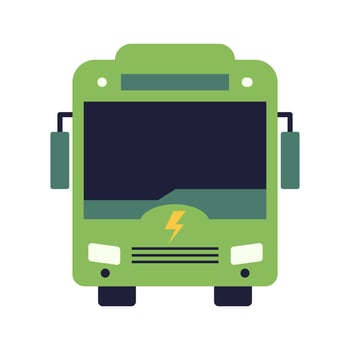 Electric vehicle charging station with modern connectors. Focus on sustainable energy and advanced battery technology in green transportation. vector