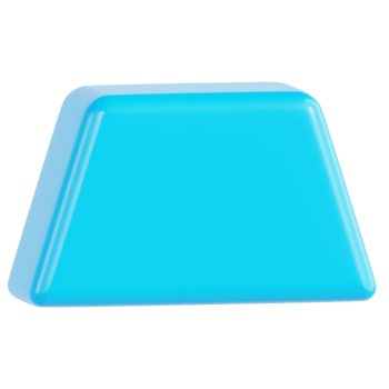 Trapezoid 3D Ilustration png