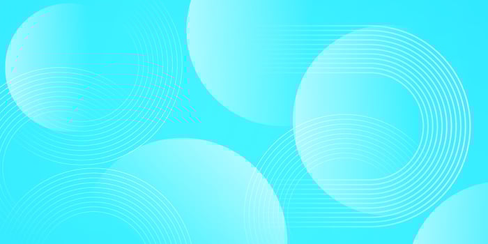 Abstract blue design with circles vector