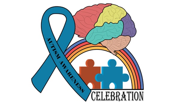 Happy Autism Awareness Day tshirt Design vector