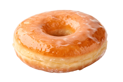 Donut with glaze. png