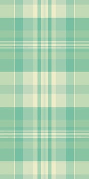 Plank fabric pattern texture, platform tartan check. Aged plaid background seamless textile in light and mint colors. vector