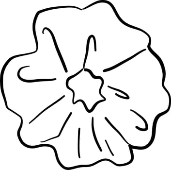 Hand Drawn Hair Tie and Scrunchie Line Art vector