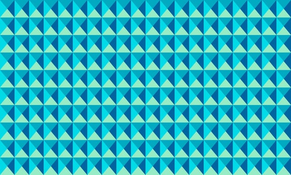 Abstract geometric teal and turquoise triangle pattern. Ideal for backgrounds, website design, presentations, and textile prints. Creates a modern, calming, and visually interesting texture. vector