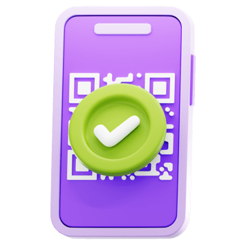 Scan Success 3D Illustration png