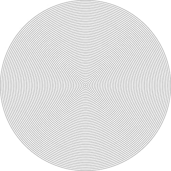 Abstract line circle background illustration vector