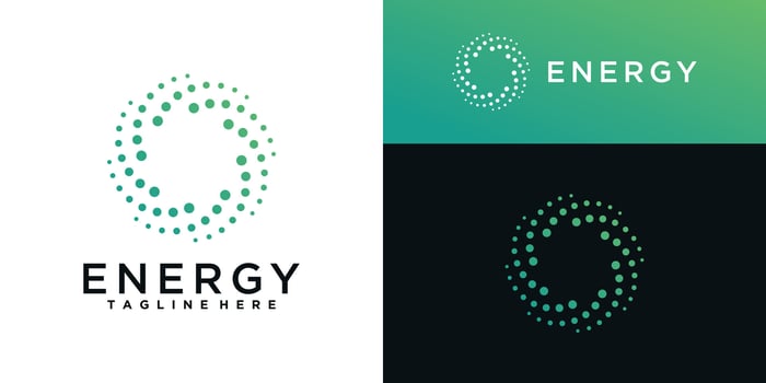 Modern energy logo icon designs inspiration vector
