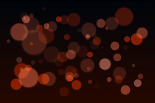 A dark background with red and orange lights vector