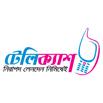 Telecash Wordmark Color Logo Mobile Banking App Icon Transparent Background png
