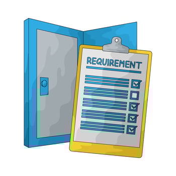 Compliance Requirement Illustration vector